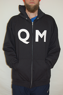 quarter monkey merchandise mens hoodie